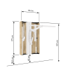 Designschrank H